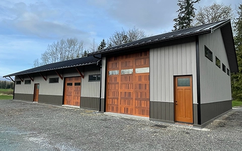 Residential Shop & Garage Ferndale, WA Featuring Nor-Clad®