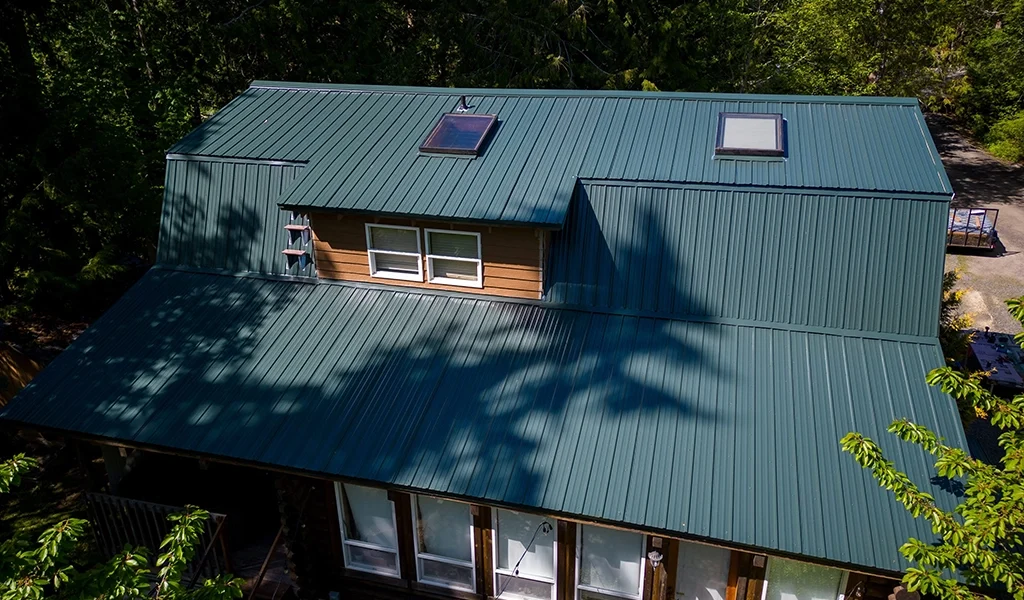 Metal Roof Specialties - Strata Rib® Roofing in Denali Green